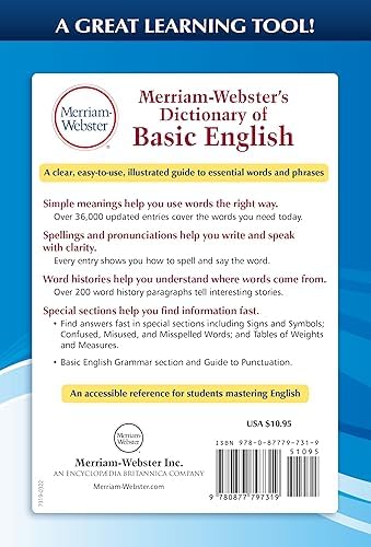 Merriam-Webster’s Dictionary of Basic English by Merriam-Webster