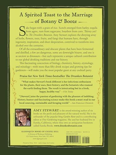 The Drunken Botanist: The Plants that Create the World’s Great Drinks: 10th Anniversary Edition by Amy Stewart
