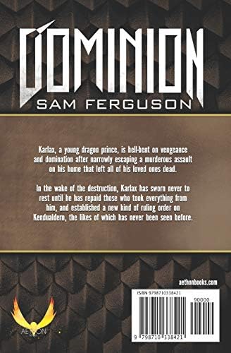 Dominion: A Dragon Epic Fantasy Adventure (Dragons of Kendualdern) by Sam Ferguson