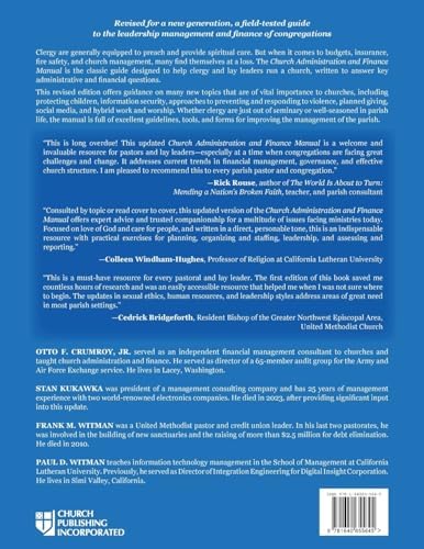 Church Administration and Finance Manual: Resources for Leading the Local Church by Otto F. Crumroy Jr.