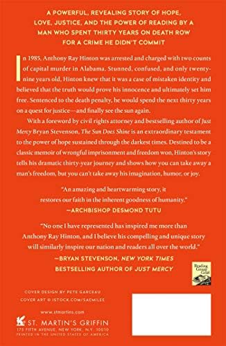 The Sun Does Shine: How I Found Life, Freedom, and Justice by Anthony Ray Hinton