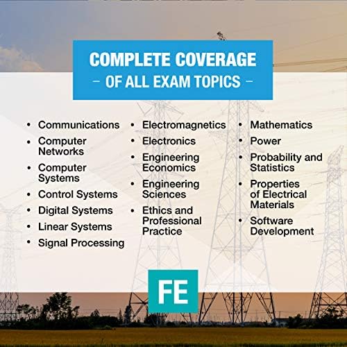 PPI FE Electrical and Computer Practice Problems – Comprehensive Practice for the FE Electrical and Computer Fundamentals of Engineering Exam by Michael R. Lindeburg PE