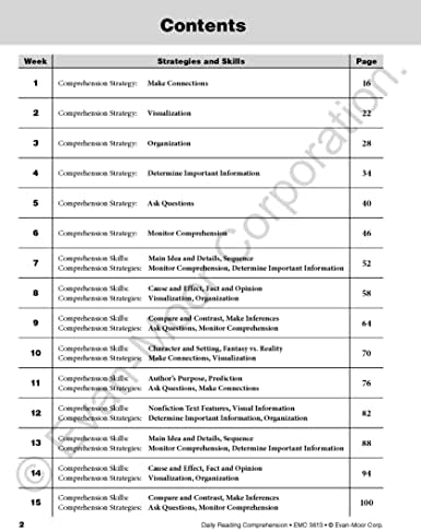Evan-Moor Evan-Moor Daily Reading Comprehension Book, Teacher's Eddition, Grade 3 by Evan-Moor Educational Publishers
