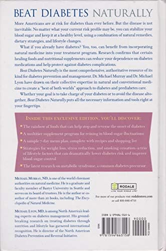 Beat Diabetes Naturally by Michael Murray