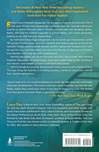 The Last Thing He Told Me: A Reese Witherspoon Book Club Pick (The Hannah Hall Series) by Laura Dave