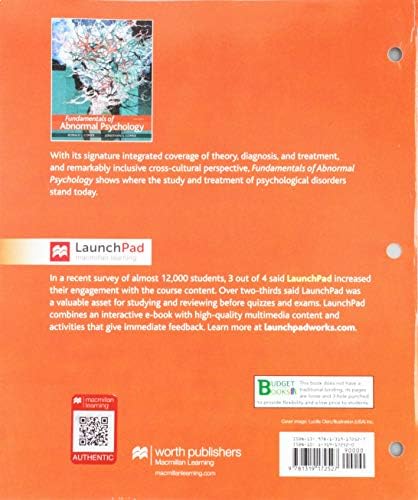 Loose-leaf Version for Fundamentals of Abnormal Psychology by Ronald J. Comer