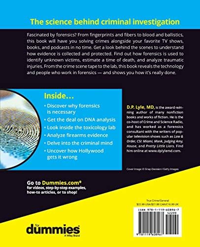 Forensics For Dummies by Douglas P. Lyle