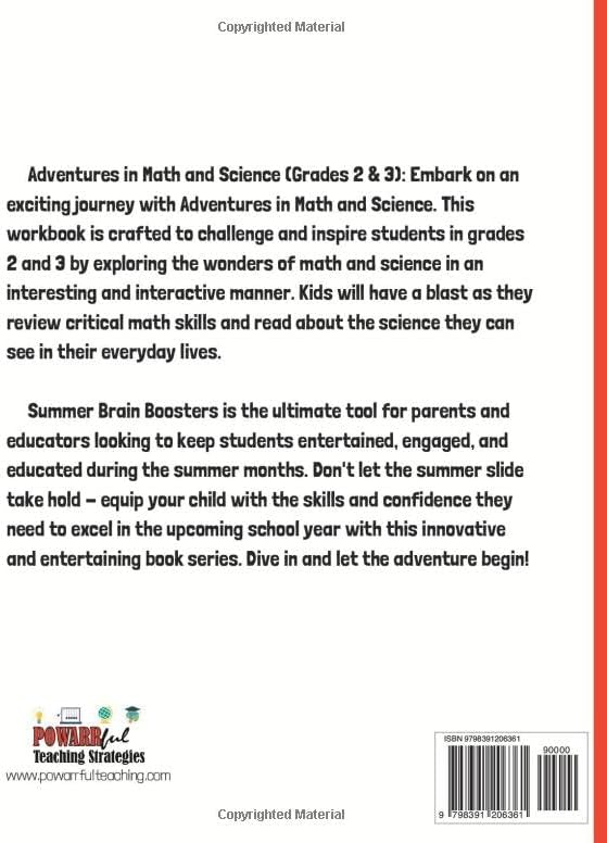 Summer Brain Boosters: Adventure into Math & Reading - Second Grade by Dr. Marquita S. Blades