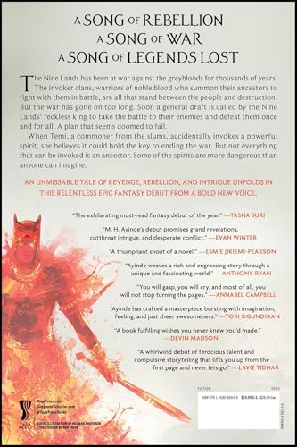 A Song of Legends Lost (Invoker Trilogy) by M. H. Ayinde