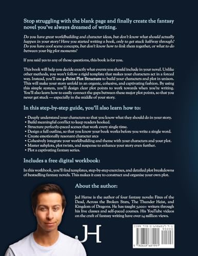 Plotting Your Fantasy Novel: A Step-by-Step Guide to Writing a Brilliant Story by Jed Herne