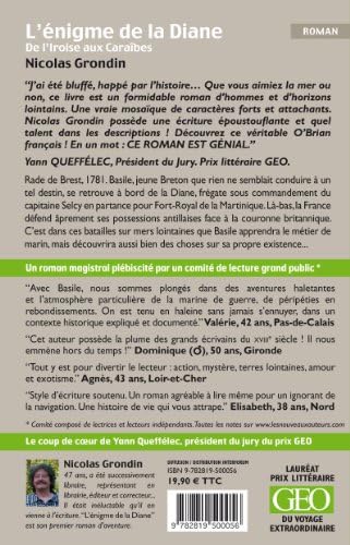 L'enigme de la Diane - de l'Iroise aux Caraïbes by Nicolas Grondin