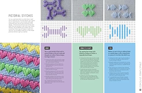 Needlepoint: A Modern Stitch Directory: Over 100 creative stitches and techniques for tapestry embroidery by Emma Homent