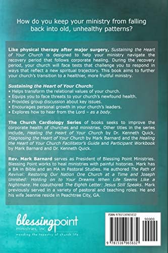 Sustaining the Heart of Your Church: Twenty Exercises to Help Church Leaders Overcome Lingering Corporate Dysfunction (Church Cardiology Series) by Mark Barnard