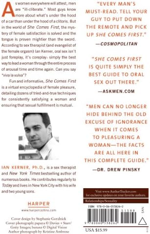 She Comes First: The Thinking Man's Guide to Pleasuring a Woman (Kerner, 3) by Ian Kerner