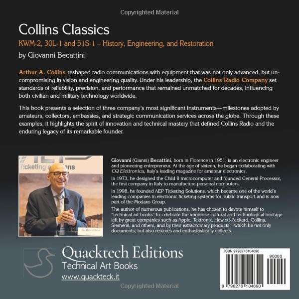 Collins Radio: Some Ham Equipment (Technical Art Books) by Giovanni Becattini Gianni
