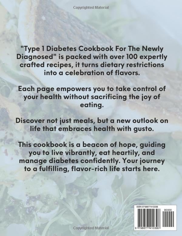 TYPE 1 DIABETES COOKBOOK FOR THE NEWLY DIAGNOSED (Healthy & Simple Cookbook Collection) by Kathy Ronald