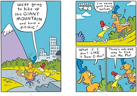 Dr. Seuss Graphic Novel: Green Eggs and Ham Take a Hike: A Green Eggs and Ham Story by James Kochalka