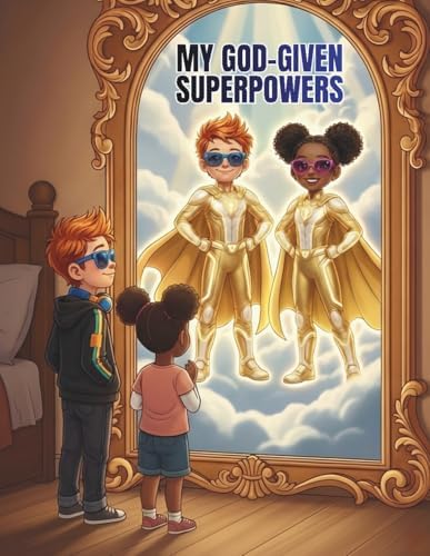 30-Day Christian Activity Book for Kids Ages 3-6 with Bible Verses: My God-Given Superpowers: Daily Faith-Building Adventures Through Coloring, Crafts ... Sunday School & Homeschool Families by Benny Meshuvam Murukia