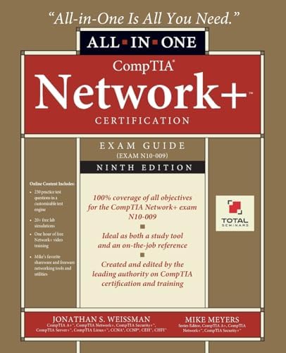 CompTIA Network+ Certification All-in-One Exam Guide, Ninth Edition (Exam N10-009) by Jonathan S Weissman