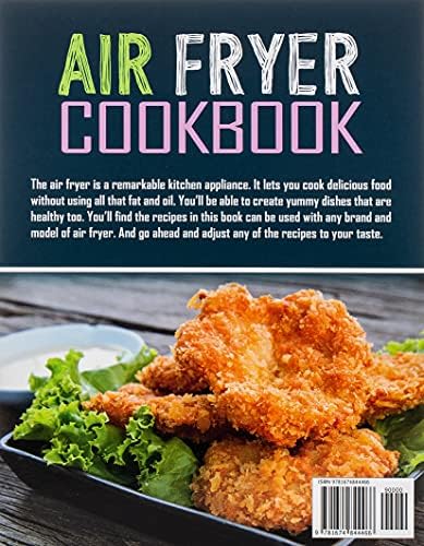 Air Fryer Cookbook: 600 Effortless Air Fryer Recipes for Beginners and Advanced Users by Jenson William