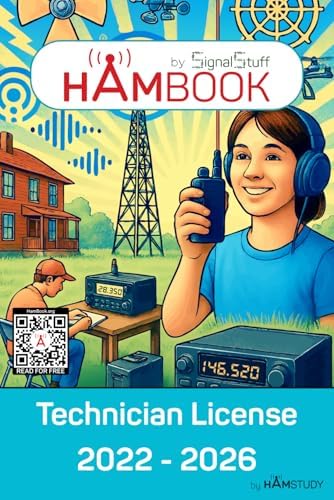HamStudy Technician License HamBook: 2022 - 2026 edition (HamStudy HamBook) by HamStudy