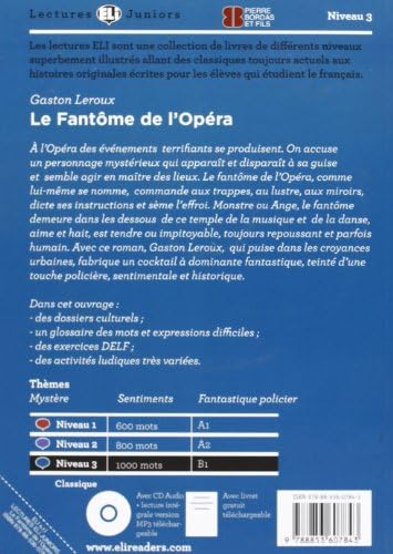 Le Fantome de L'Opera + CD (French Edition) by Gaston Leroux
