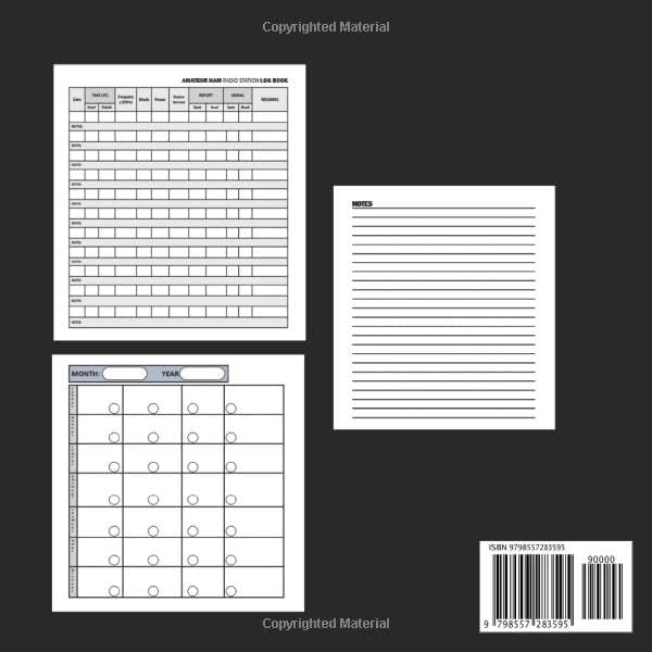 Amateur Radio Station Log Book For Operators: Specially Designed For HAM Radio Station Operators. Track Every Radio Communication & Activities. ... Chart, Datachart and Antenna Analyzer by Karen J. Akers
