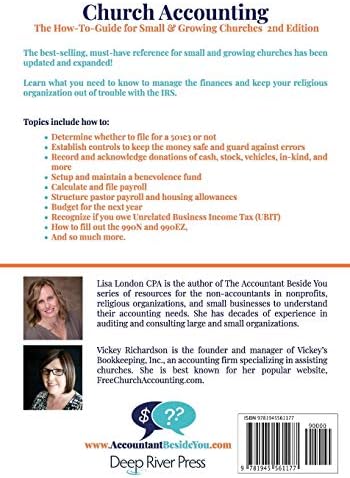 Church Accounting: The How To Guide for Small & Growing Churches (The Accountant Beside You) by Lisa London