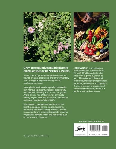 Nettles & Petals: Grow Food. Eat Weeds. Save Seeds. The Sunday Times Bestseller by Jamie Walton