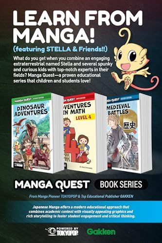 Manga Quest Mathematics: Math Adventures with Integers, Ratios, and More! by Shunji Kurosawa