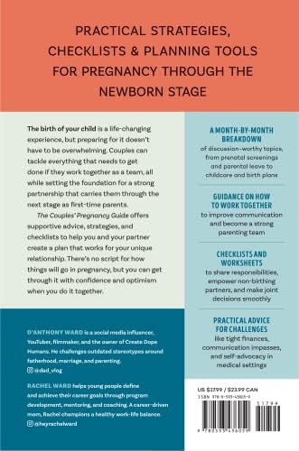 The Couples' Pregnancy Guide: How to Navigate Pregnancy and Childbirth as a Team by D'Anthony Ward