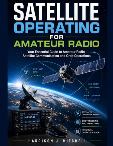 SATELLITE OPERATING FOR AMATEUR RADIO: Your Essential Guide to Amateur Radio Satellite Communication and Orbit Operations by Harrison J. Mitchell