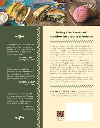 My Mexican Favorites: 60 Easy, From-Scratch Recipes with Authentic Flavor by Zachary Rodriguez