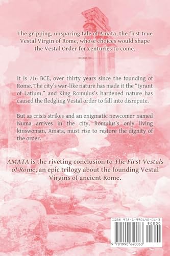 Amata: Book Three in The First Vestals of Rome Trilogy by Debra May Macleod