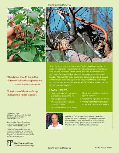 The Pruning Book by Lee Reich