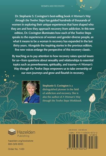 A Woman's Way through the Twelve Steps by Stephanie S. Covington PhD LCSW