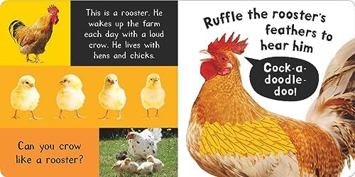 Noisy Farm: Includes 6 Sounds and an On/Off Switch on the Back Cover! (My First) by Tiger Tales