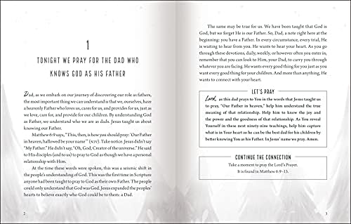 Midnight Dad Devotional: 100 Devotions and Prayers to Connect Dads Just Like You to the Father by Becky Thompson