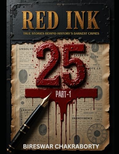 Red Ink “25” True Stories Behind History’s Darkest Crimes – Part I":: A true crime books based on real stories by Bireswar Chakraborty