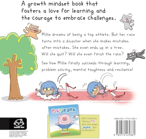 The Girl Who Makes a Million Mistakes: A Growth Mindset Book for Kids to Boost Confidence, Self-Esteem and Resilience (A Million Mistakes Series) by Brenda Li