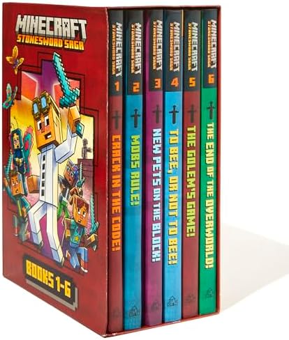 Minecraft Stonesword Saga Chapter Book Boxed Set (Minecraft Stonesword Saga) by Nick Eliopulos