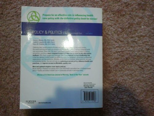Policy & Politics in Nursing and Health Care, 6th Edition by Diana J. Mason