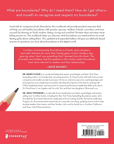 Boundaries Workbook: When to Say Yes, How to Say No to Take Control of Your Life by Henry Cloud