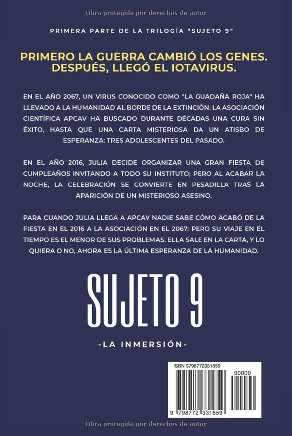 Sujeto 9: La Inmersión (Spanish Edition) by Álvaro Seijo Mayoral