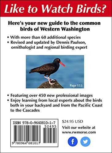 Birds of the Puget Sound Region Coast to Cascades by Bob Morse