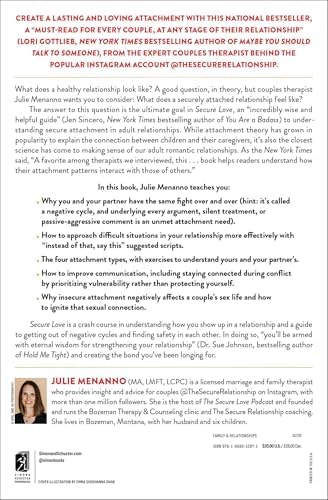 Secure Love: Create a Relationship That Lasts a Lifetime by Julie Menanno