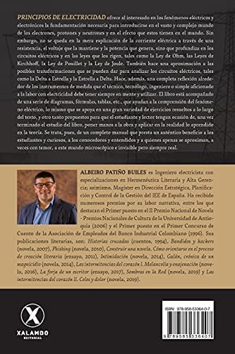 Principios de electricidad: Teoría, práctica y ejercicios resueltos y propuestos (Electricidad y Electrónica) (Spanish Edition) by Albeiro Patiño Builes