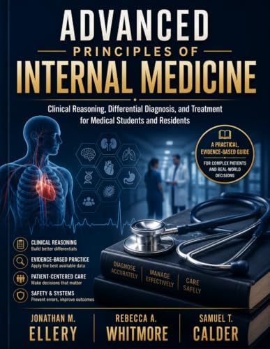 ADVANCED PRINCIPLES OF INTERNAL MEDICINE: Clinical Reasoning, Differential Diagnosis, and Treatment for Medical Students and Residents by Jonathan M. Ellery