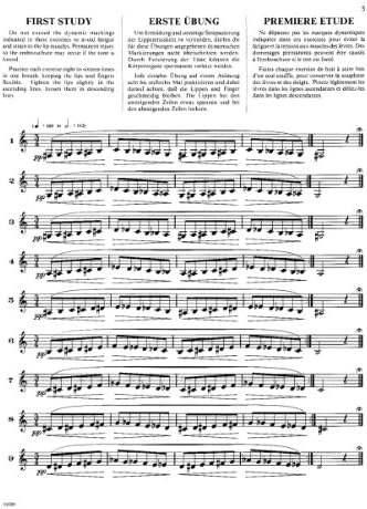 O2280 - Technical Studies for the Cornet - (English, German and French Edition) by Herbert L. Clarke