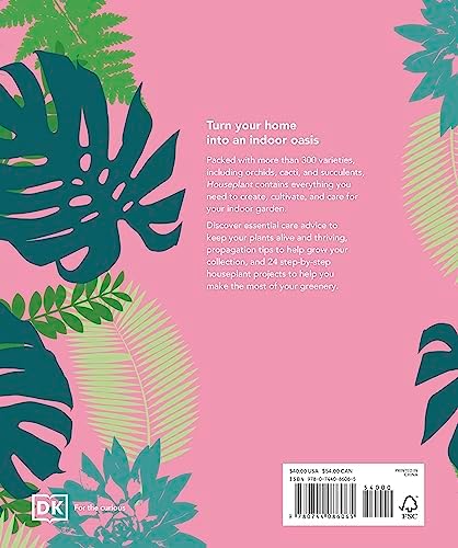 Houseplant: Practical Advice for All Houseplants, Cacti, and Succulents by DK